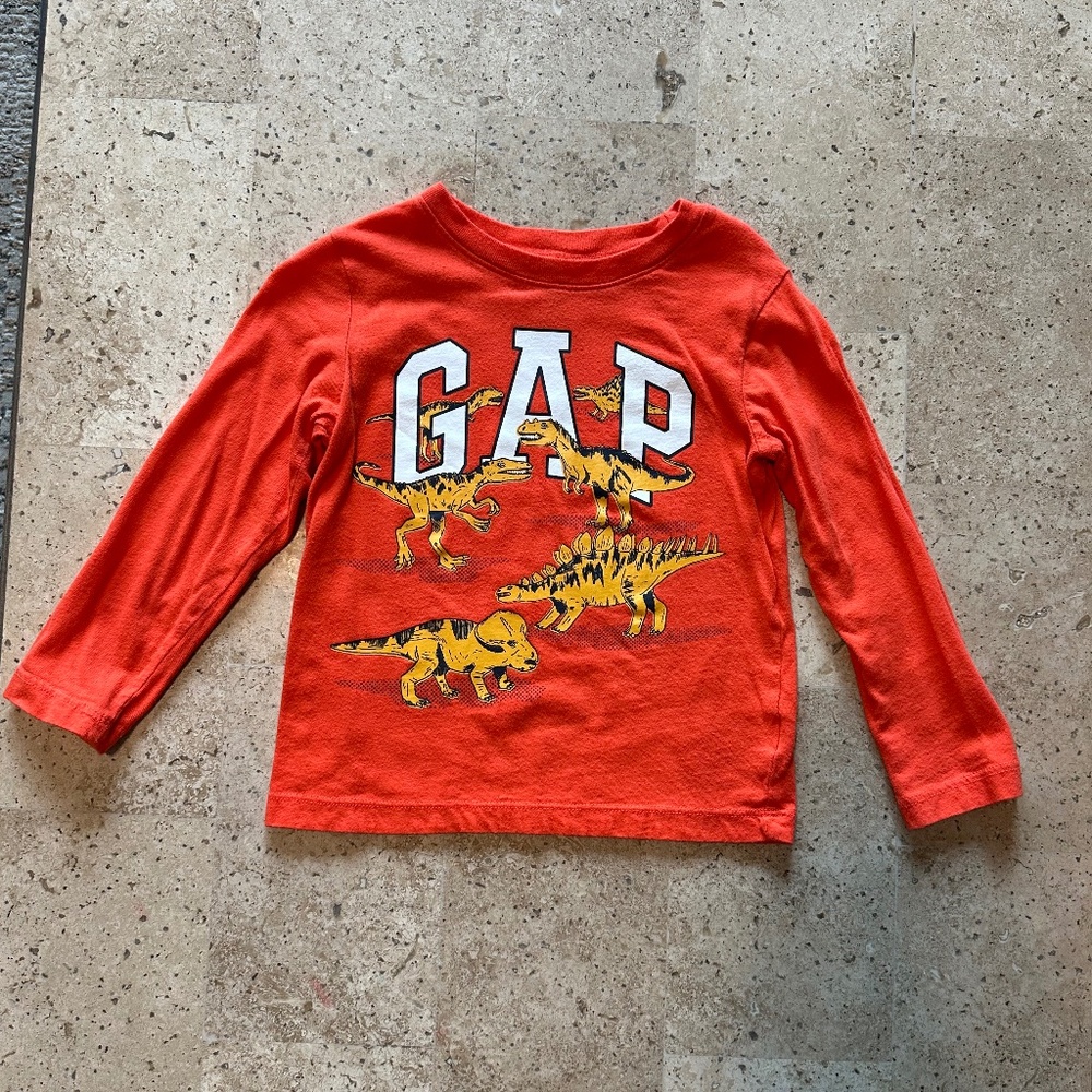 Gap Toddler Baby T-Shirt Dinosaurs
